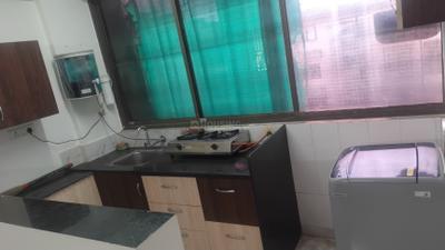 Kitchen Image of 200 Sq.ft 1 BHK Apartment / Flat for rent in Shree Rang Nano City 1 And 2, Sargasan Gandhinagar for Rs. 20000
