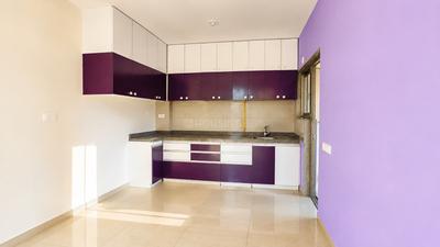 Kitchen Image of 1320 Sq.ft 3 BHK Apartment / Flat for rent in Swati Florence, South Bopal Ahmedabad for Rs. 25000