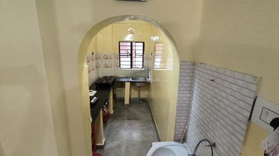 Kitchen Image of 1200 Sq.ft 3 BHK Apartment / Flat for sale in Kaikhali Kolkata for Rs. 2500000