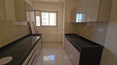Kitchen Image of 691 Sq.ft 2 BHK Apartment / Flat for rent in Runwal Sanctuary, Mulund West Mumbai for Rs. 60000