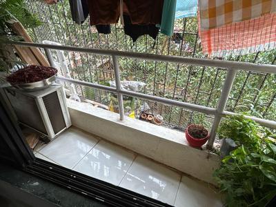 Balcony Image of 580 Sq.ft 1 BHK Apartment / Flat for rent in Sanghvi Regency, Kalyan West Kalyan for Rs. 12500