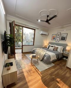 Bedroom Image of 550 Sq.ft 1 RK Builder Floor for rent in Sector 46 Gurgaon for Rs. 25000