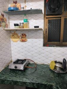 Kitchen Image of 350 Sq.ft 1 RK Builder Floor for rent in Airoli Navi Mumbai for Rs. 12500