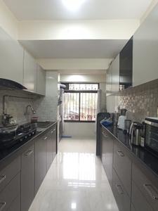 Kitchen Image of 580 Sq.ft 1 BHK Apartment / Flat for sale in Romell Empress, Borivali West Mumbai for Rs. 12000000