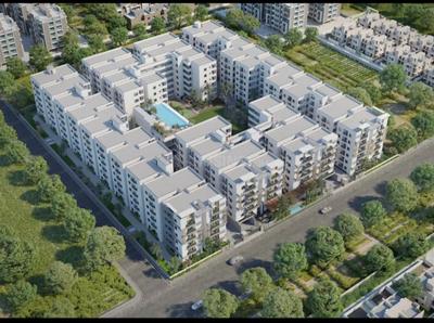 Image of 1200 Sq.ft 2 BHK Apartment / Flat for sale in Alpine GMR Springfield Block A And B, Kompally, Hyderabad for Rs. 6000000