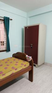 Bathroom Image of 550 Sq.ft 1 BHK Independent House for rent in Baguiati Kolkata for Rs. 11000