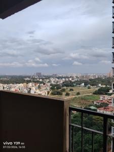 Balcony Image of 780 Sq.ft 1 BHK Apartment / Flat for rent in Tirumanahalli Bengaluru for Rs. 31000