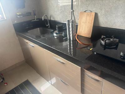 Kitchen Image of 650 Sq.ft 1 BHK Apartment / Flat for sale in Sheth Irene Wing B Phase 1, Malad West Mumbai for Rs. 14100000