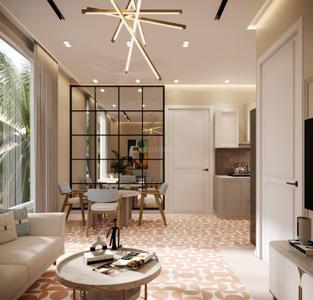 Hall Image of 1200 Sq.ft 2 BHK Apartment / Flat for sale in Casa Margarida, Calangute Goa for Rs. 14200000