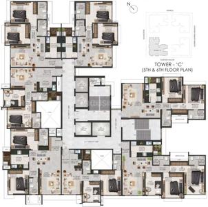 Image of 705 Sq.ft 2 BHK Apartment / Flat for sale in The Views By Adani Realty, Ghatkopar East, Mumbai for Rs. 19900000