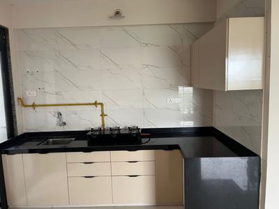 Kitchen Image of 1290 Sq.ft 2 BHK Apartment / Flat for rent in Sangini Sakar, Jahangir Pura Surat for Rs. 17000