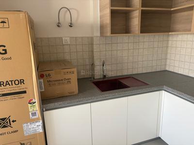 Kitchen Image of 1350 Sq.ft 2 BHK Apartment / Flat for rent in Godrej The Suites, Jaypee Greens Greater Noida for Rs. 50000