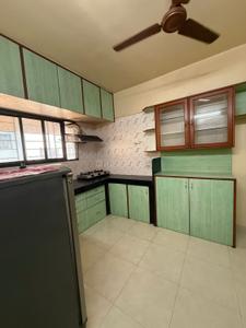 Kitchen Image of 600 Sq.ft 1 BHK Apartment / Flat for rent in Kothrud Pune for Rs. 22000