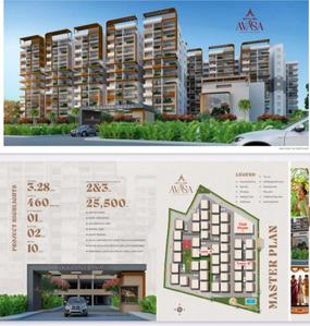 Image of 1245 Sq.ft 2 BHK Apartment / Flat for sale in Skyline Avasa, Bongloor, Hyderabad for Rs. 4357500