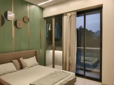 Bedroom Image of 950 Sq.ft 2 BHK Apartment / Flat for sale in DSS Mahavir Spring, Pokhran- 2 Thane for Rs. 17500000