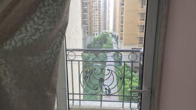 Balcony Image of 1090 Sq.ft 3 BHK Apartment / Flat for rent in Prateek Grand City, Siddharth Vihar Ghaziabad for Rs. 30000