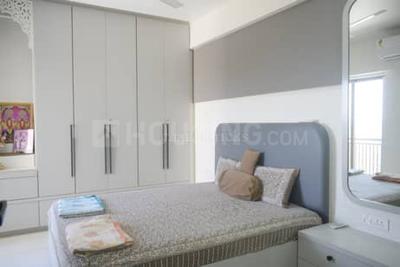 Bedroom Image of 900 Sq.ft 2 BHK Apartment / Flat for rent in Shaligram Prime, South Bopal Ahmedabad for Rs. 35000