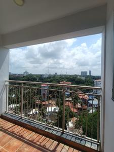 Balcony Image of 1550 Sq.ft 3 BHK Apartment / Flat for rent in Prestige Valley Crest, Bejai Mangalore for Rs. 55000