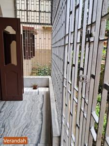 Balcony Image of 1200 Sq.ft 2 BHK Builder Floor for rent in Joka Kolkata for Rs. 15000