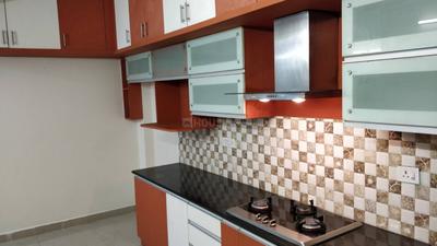 Kitchen Image of 1405 Sq.ft 3 BHK Apartment / Flat for sale in Nirman Sonestaa Meadows by Nirman Sonestas Developers, Whitefield Bengaluru for Rs. 12000000