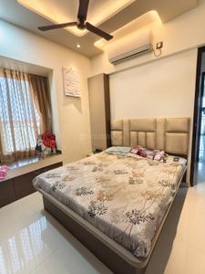Bedroom Image of 1750 Sq.ft 3 BHK Apartment / Flat for rent in Paradise Sai World City, Panvel Navi Mumbai for Rs. 48700