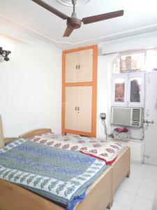 Bedroom Image of 1250 Sq.ft 3 BHK Builder Floor for rent in Sector 14 Gurgaon for Rs. 50000