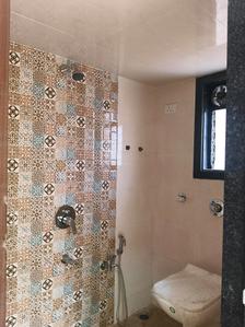 Bathroom Image of 410 Sq.ft 1 RK Apartment / Flat for rent in Om Sai Enterprises Paradise, Dombivli West Thane for Rs. 7500