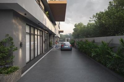 Balcony Image of 3085 Sq.ft 4 BHK Apartment / Flat for sale in Althan Surat for Rs. 15400000