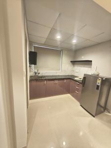 Kitchen Image of 600 Sq.ft 1 RK Apartment / Flat for rent in Gopalbari Jaipur for Rs. 39000