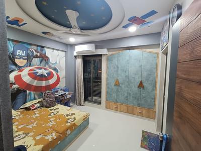 Bedroom Image of 1450 Sq.ft 3 BHK Apartment / Flat for rent in Avaneesh Heights, Shilaj Ahmedabad for Rs. 38000