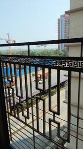 Balcony Image of 572 Sq.ft 1 BHK Apartment / Flat for rent in Adityaraj Signature, Vikhroli East Mumbai for Rs. 38000