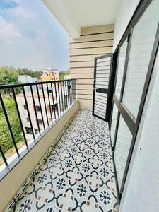 Balcony Image of 630 Sq.ft 1 BHK Apartment / Flat for rent in Kolhewadi Pune for Rs. 9000