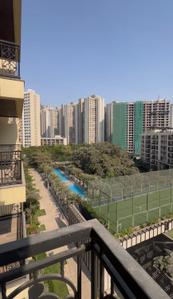 Balcony Image of 1353 Sq.ft 3 BHK Apartment / Flat for sale in Lodha Sterling, Thane West Thane for Rs. 27000000