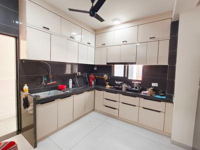 Kitchen Image of 3150 Sq.ft 4 BHK Apartment / Flat for rent in Abhishek Shridhar Shilp, Kudasan Gandhinagar for Rs. 55000