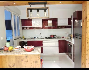 Kitchen Image of 2023 Sq.ft 3 BHK Apartment / Flat for rent in Purva Whitehall, Harlur Bengaluru for Rs. 110000
