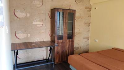 Bedroom Image of 1225 Sq.ft 2 BHK Apartment / Flat for rent in Paradise Sai Crystals, Kharghar Navi Mumbai for Rs. 40000