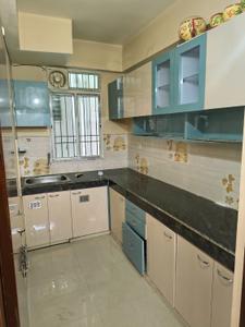 Kitchen Image of 1200 Sq.ft 2 BHK Apartment / Flat for rent in Nutan Lotus Abode, Gola Road Patna for Rs. 16000