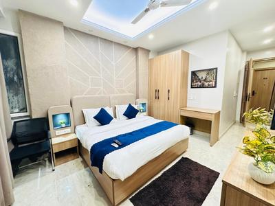 Bedroom Image of 600 Sq.ft 1 BHK Builder Floor for rent in Sector 41 Gurgaon for Rs. 40000