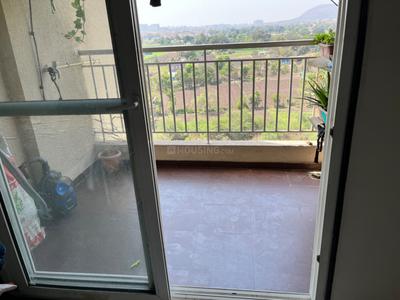 Balcony Image of 900 Sq.ft 2 BHK Apartment / Flat for sale in S D Megha Sparkle Towers, Charholi Budruk Pune for Rs. 5000000