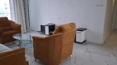 Living Room Image of 1700 Sq.ft 3 BHK Apartment / Flat for rent in Kesar Harmony, Kharghar Navi Mumbai for Rs. 98000