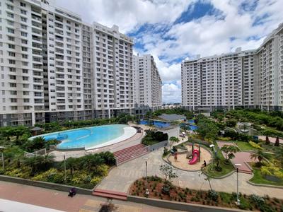 Image of 1600 Sq.ft 3 BHK Apartment / Flat for rent in Puravankara Palm Beach, Kyalasanahalli, Bengaluru for Rs. 52000