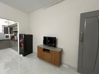Hall Image of 550 Sq.ft 1 BHK Builder Floor for rent in Munnekollal Bengaluru for Rs. 26000