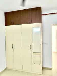 Bedroom Image of 777 Sq.ft 2 BHK Apartment / Flat for rent in Urbanrise Revolution One, Padur Chennai for Rs. 24000