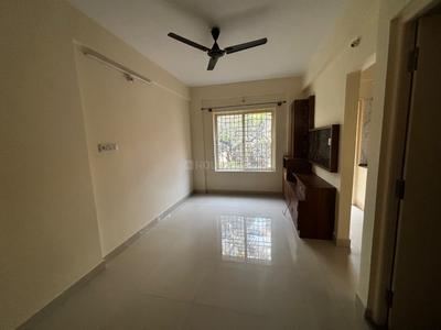 Hall Image of 551 Sq.ft 1 BHK Apartment / Flat for rent in Murugeshpalya Bengaluru for Rs. 29000