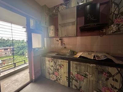 Kitchen Image of 1300 Sq.ft 3 BHK Apartment / Flat for sale in Chinar Park Kolkata for Rs. 7100000