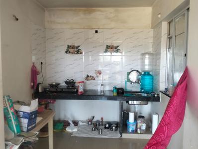Kitchen Image of 550 Sq.ft 1 BHK Apartment / Flat for rent in Sangurdi Gaon Pune for Rs. 7500