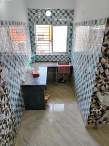 Kitchen Image of 510 Sq.ft 1 BHK Apartment / Flat for sale in Keshtopur Kolkata for Rs. 2000000