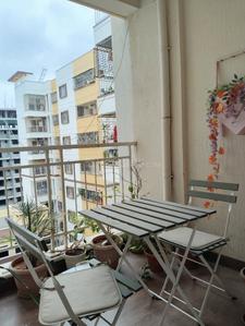 Balcony Image of 1320 Sq.ft 2 BHK Apartment / Flat for sale in BM Pristine by BM Developers, Gunjur Bengaluru for Rs. 8900000