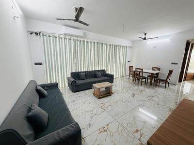 Living Room Image of 2600 Sq.ft 3 BHK Apartment / Flat for rent in The Gate, Raysan Gandhinagar for Rs. 40000