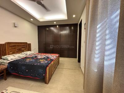 Bedroom Image of 1800 Sq.ft 3 BHK Builder Floor for rent in Safdarjung Enclave New Delhi for Rs. 170000